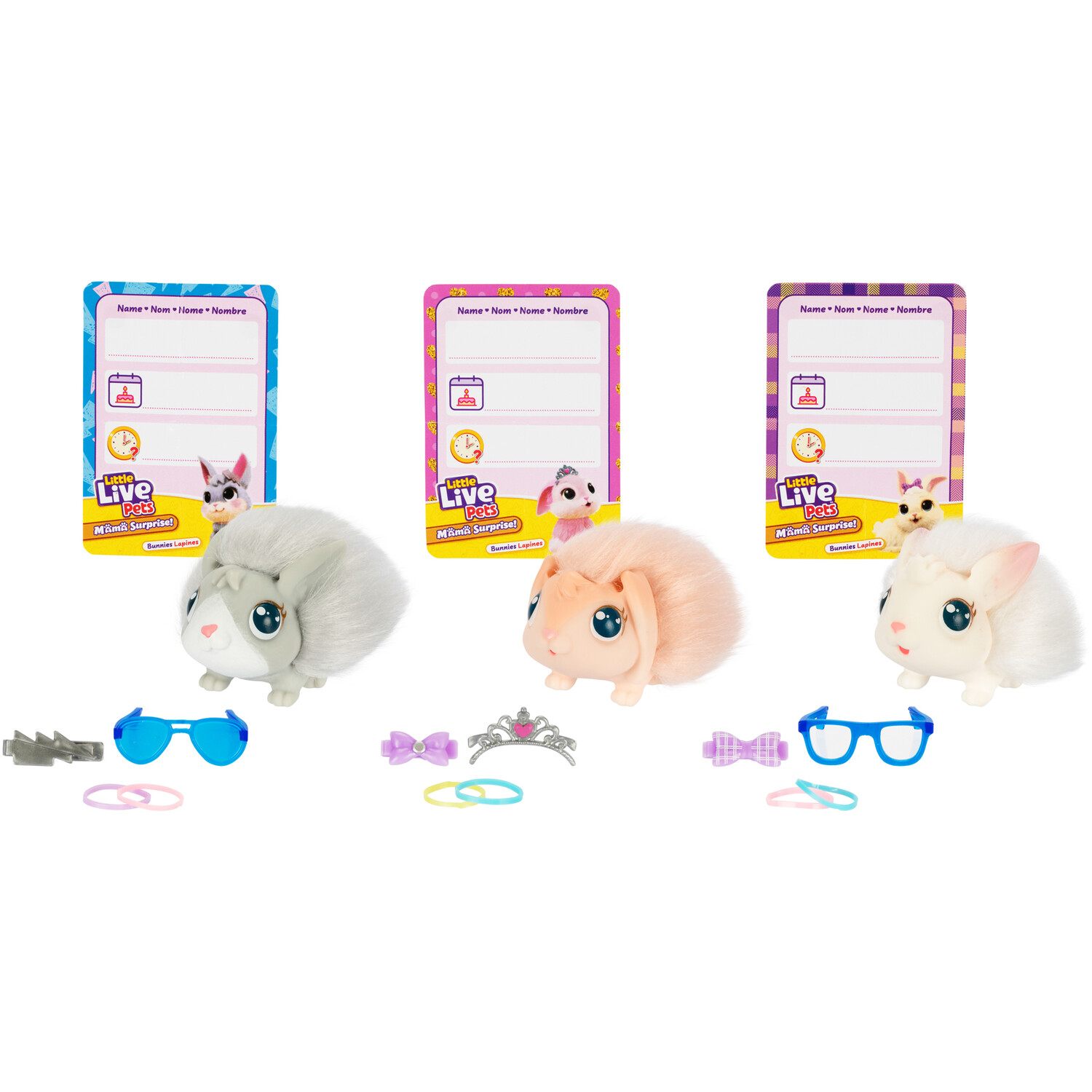Little Live Pets Mama Surprise Bunny Toy White Image 8