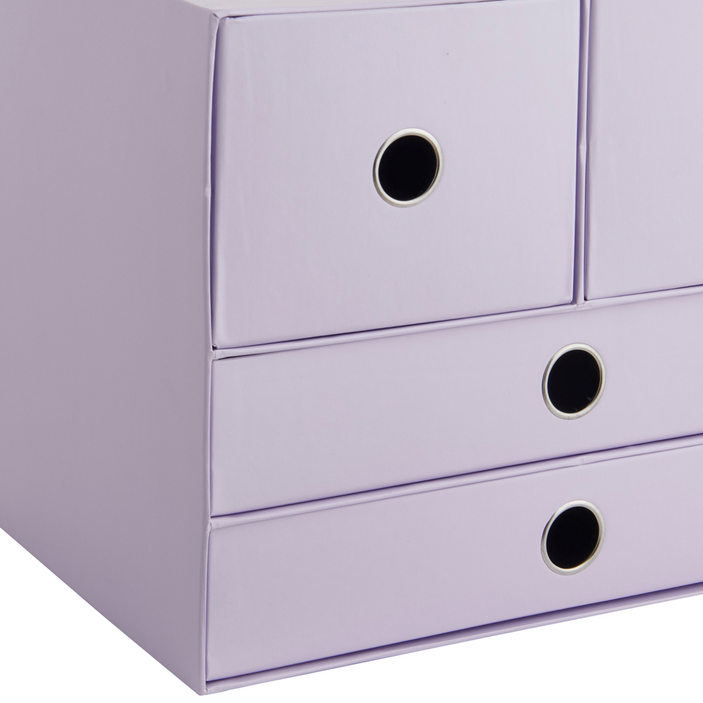 Wilko Purple Drawer Storage Image 4
