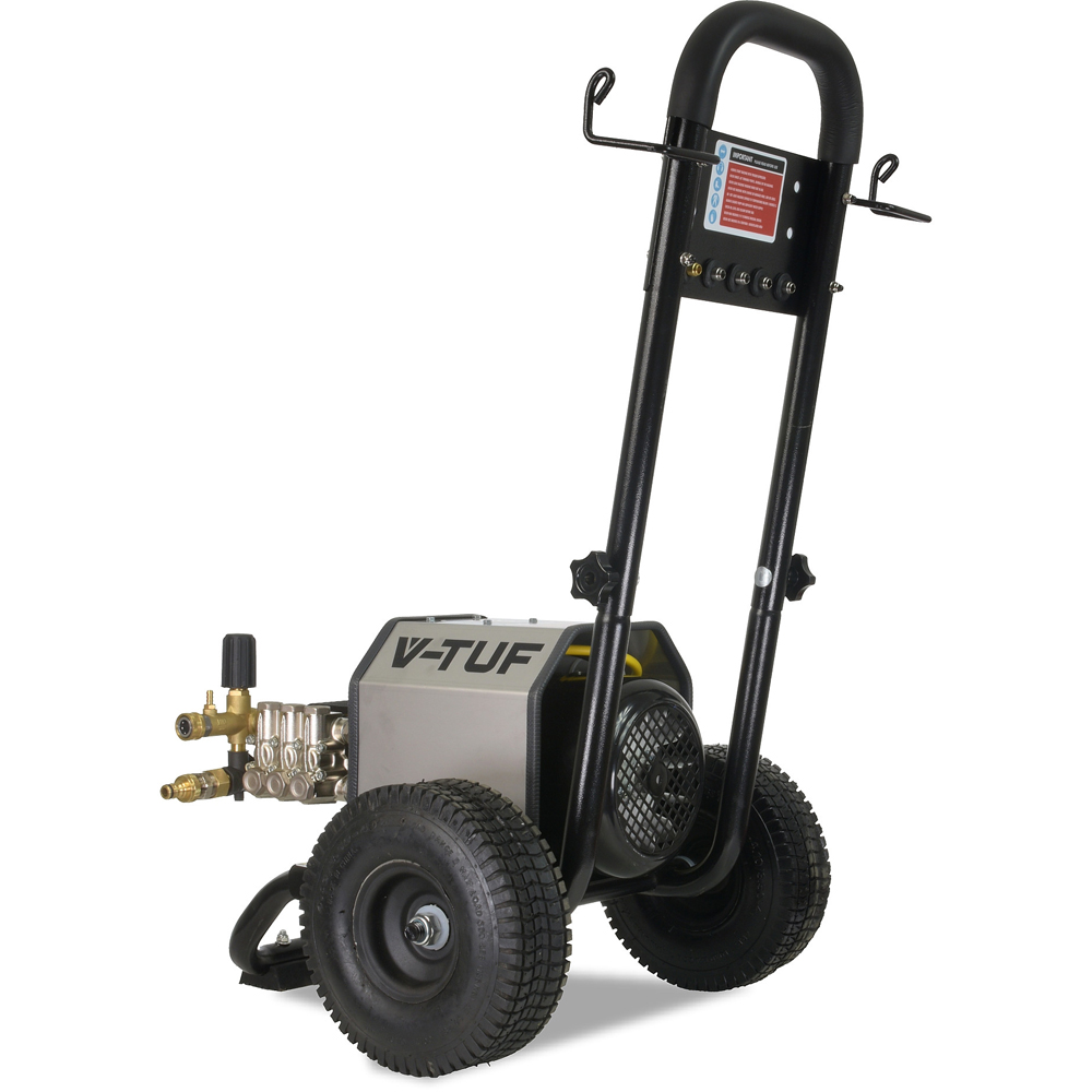 V-TUF 240TF Industrial Mobile Electric Pressure Washer 100Bar with Commercial Foam System Image 2