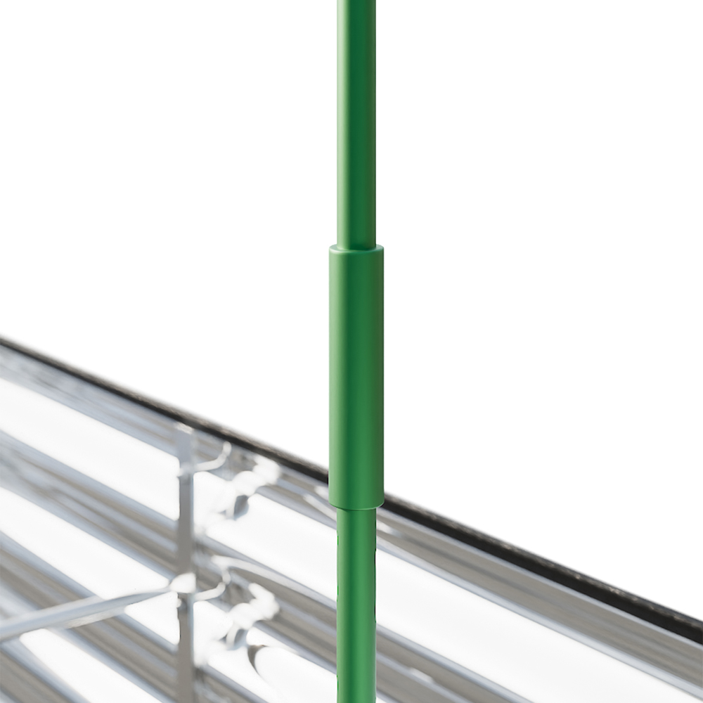 Living and Home Silver Oval Shaped Galvanised Steel Raised Garden Bed 160 x 80 x 30cm Image 3