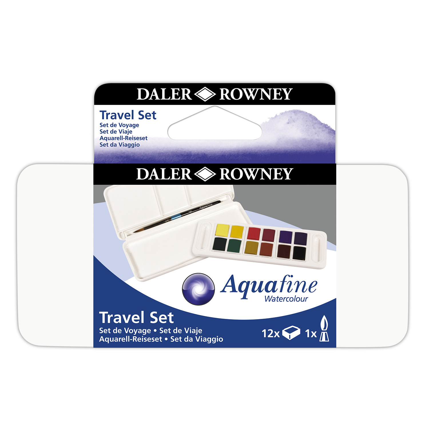 Daler-Rowney Aquafine Watercolour Travel Set Image 2