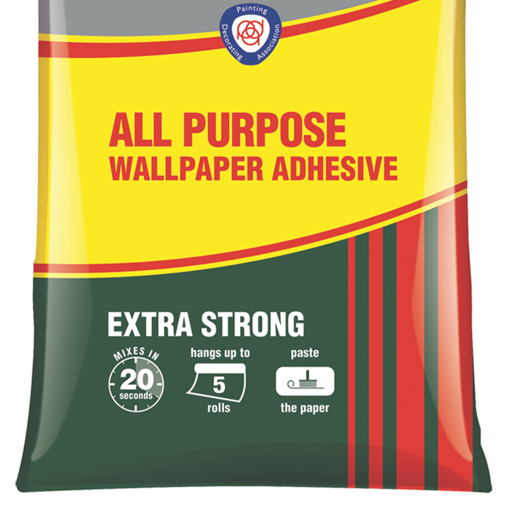 Solvite All Purpose Extra Strong Wallpaper Paste 5 Rolls Image 3