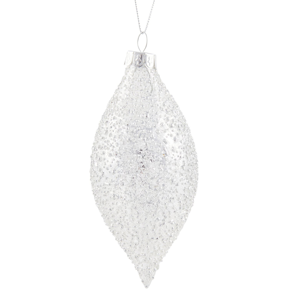 Iridescent Frosted Droplet - White Image 2