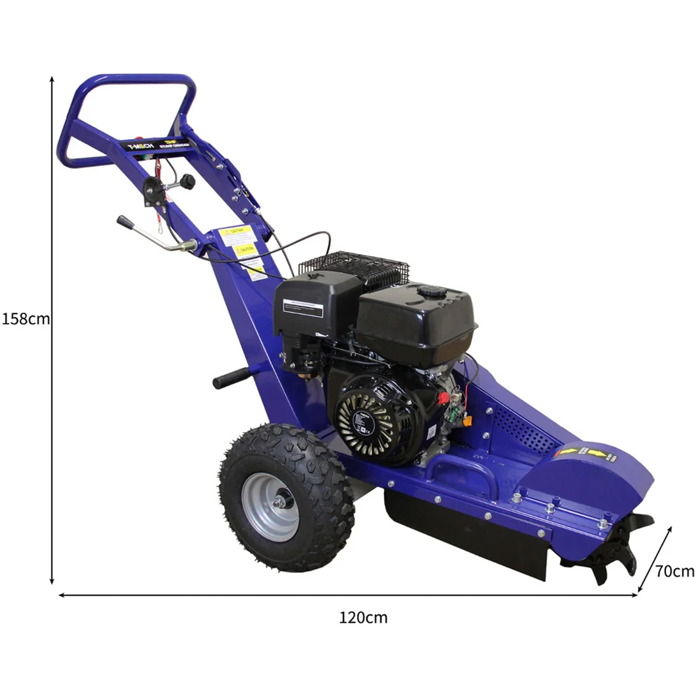 T-Mech Blue Powerful Stump Grinder 15HP Image 6
