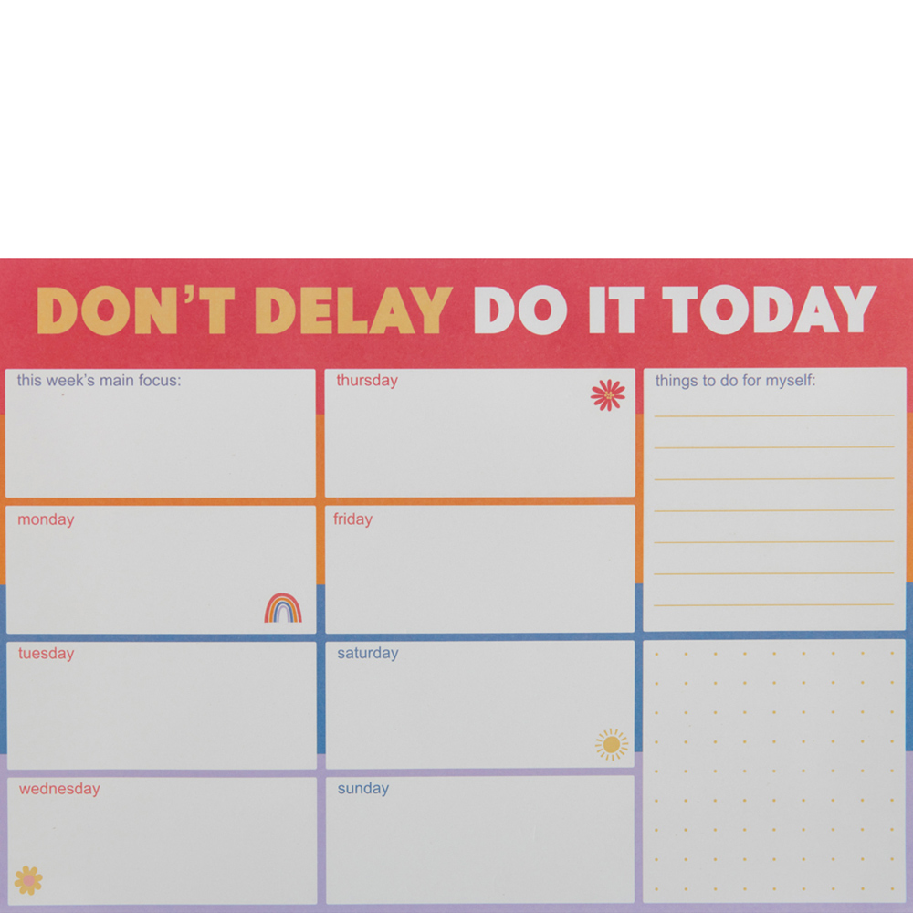 Wilko Weekly Desk Planner Wilko