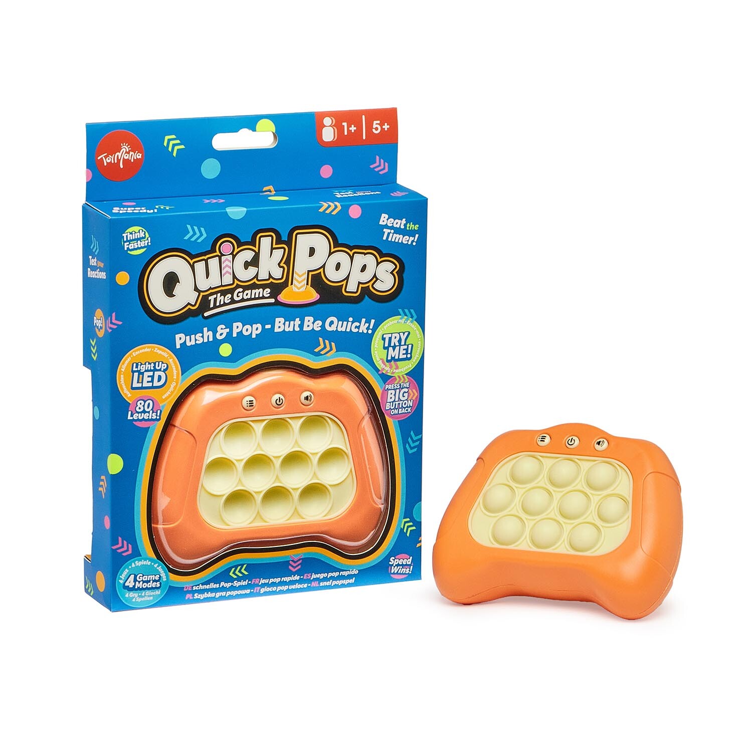 ToyMania Quick Pops The Game - Blue Image 2