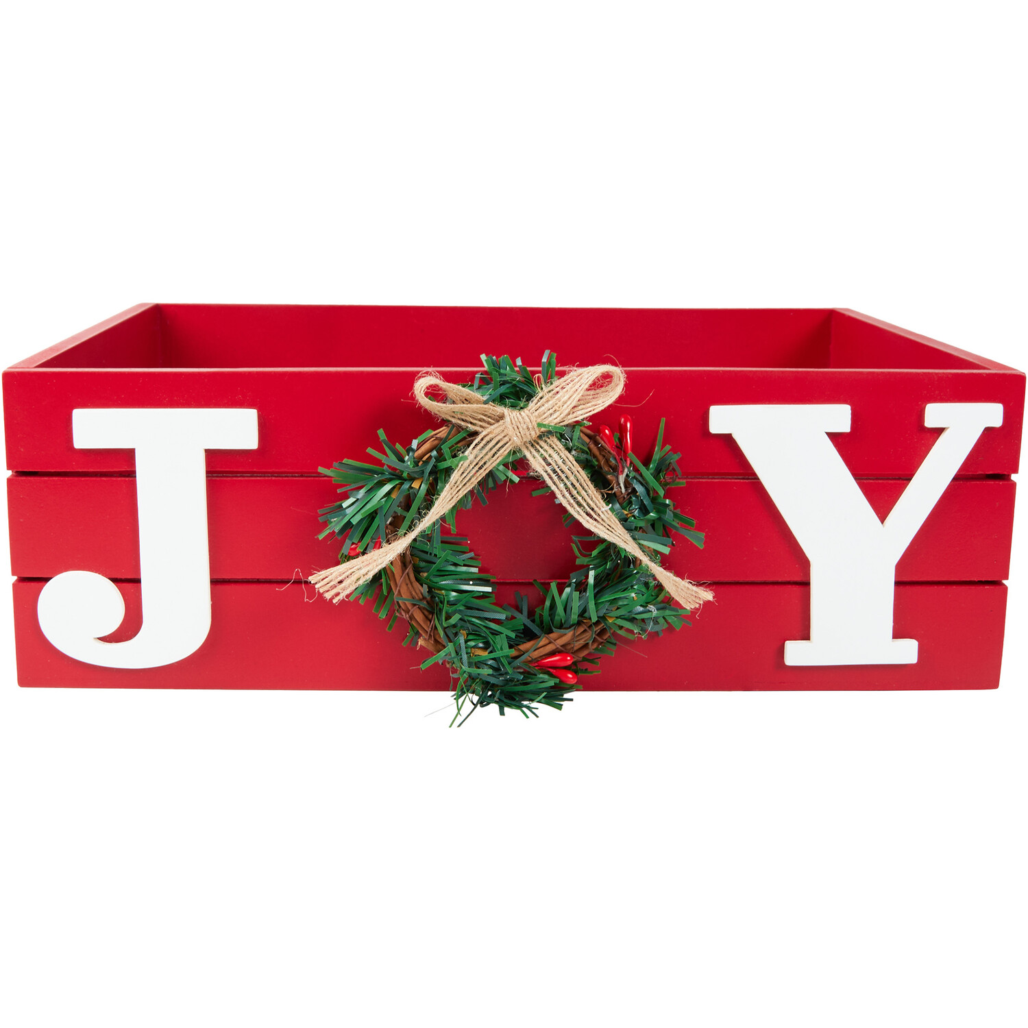 Christmas Wooden Display Crate Image 1