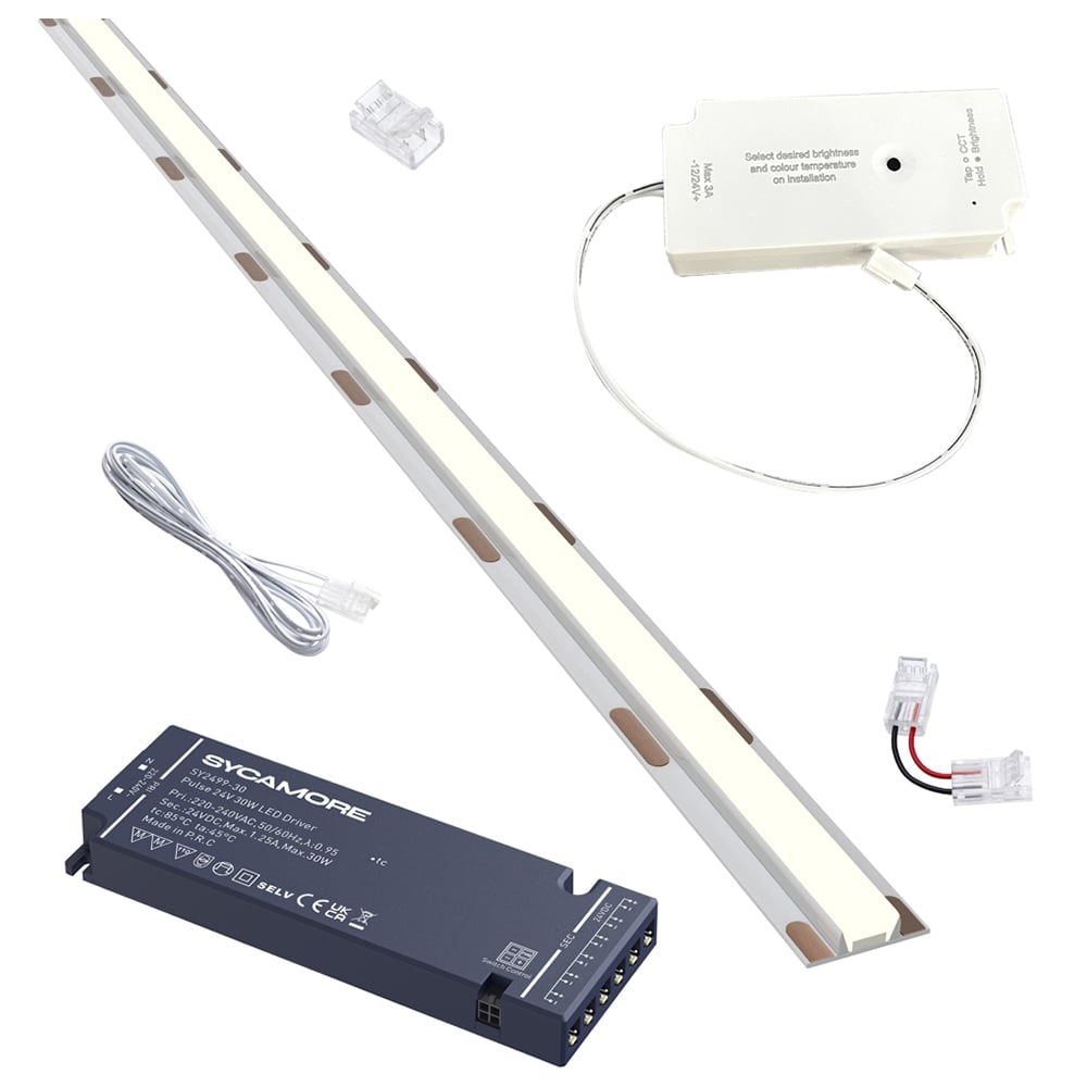Sorrelis Lunara TriGlow Smoothline Tunable Flexible LED Strip 5m Image 1