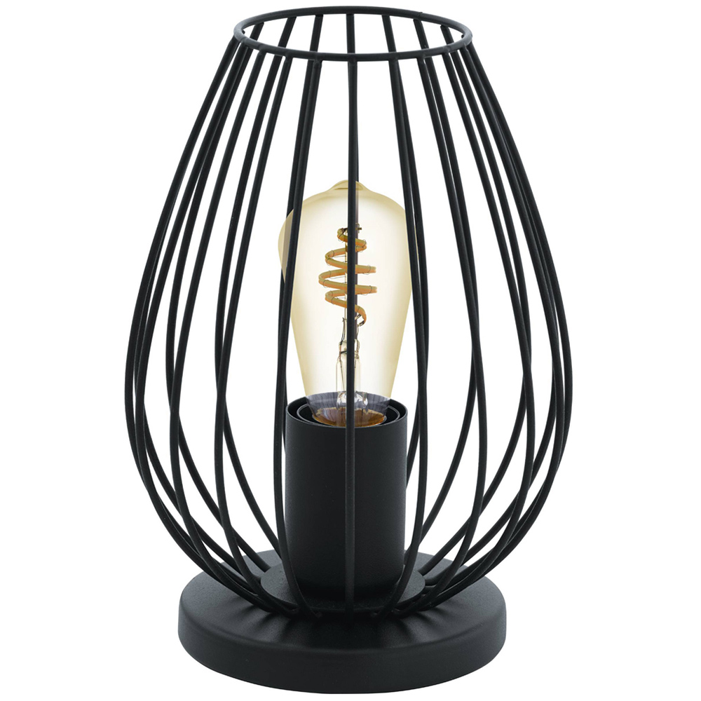 EGLO Newtown Black Vintage Table Lamp Image 1