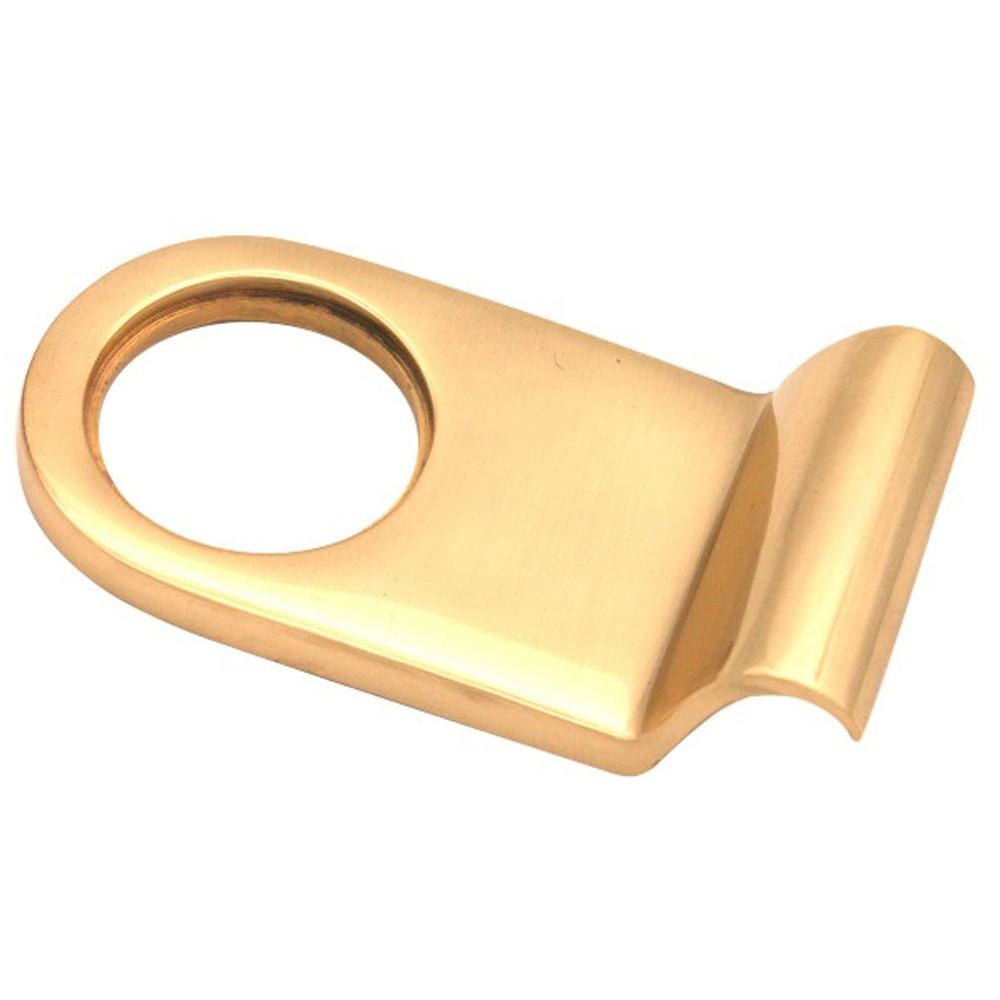 Spira Brass Polished Brass Victorian Cylinder Pull Image 1