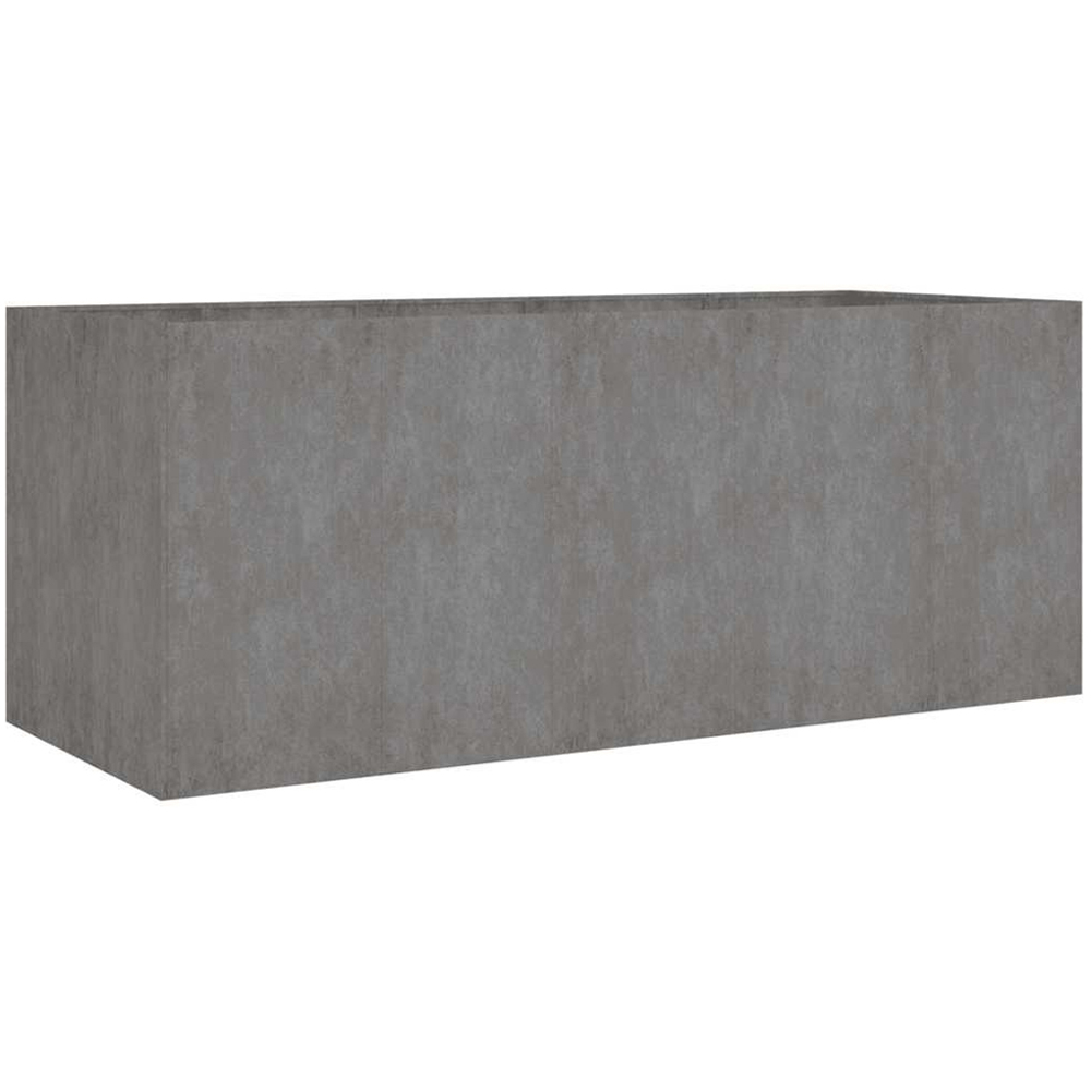 vidaXL Brown Corten Steel Raised Garden Bed 200 x 80 x 80cm Image 7