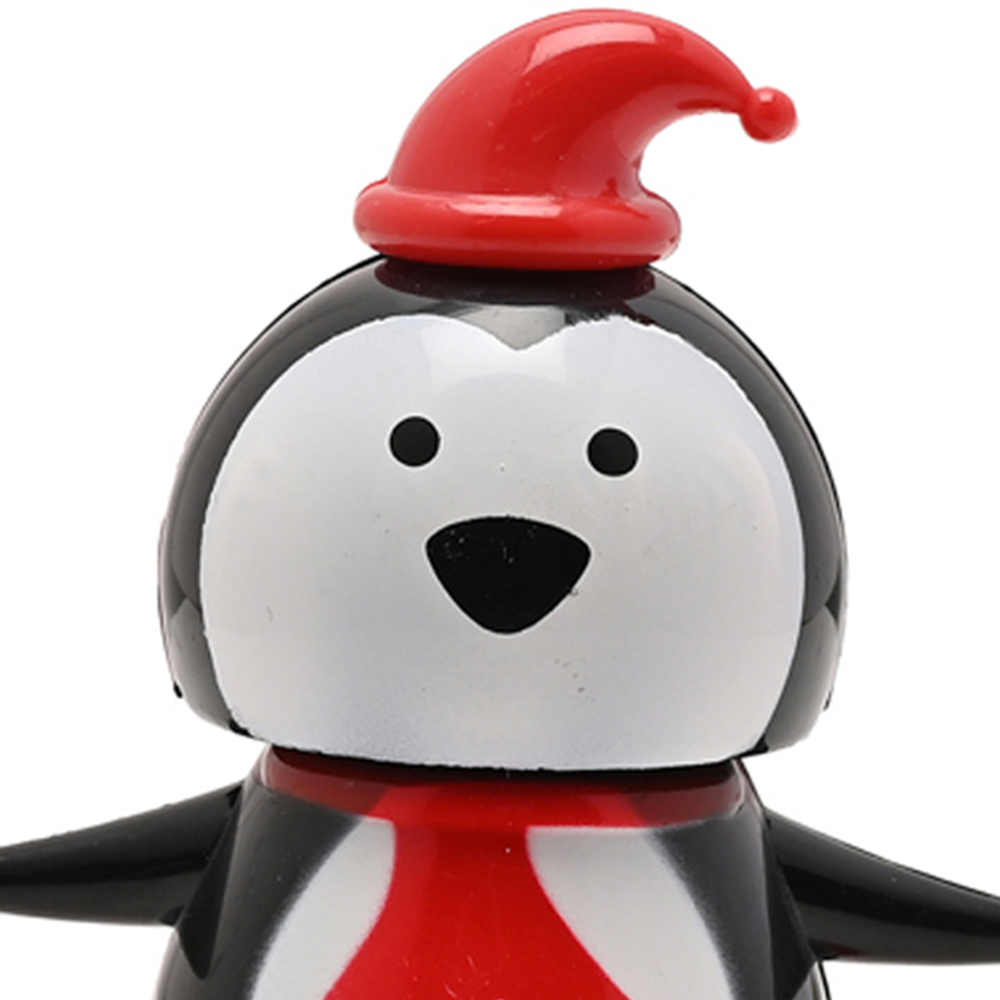 The Seasonal Gift Co. Solar Xmas Penguin Bobble Head Image 2
