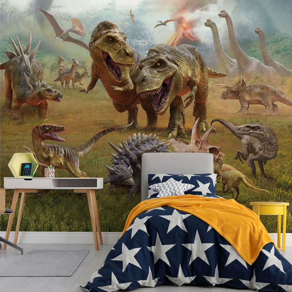Walltastic Dinosaur Kingdom Wall Mural Image 1
