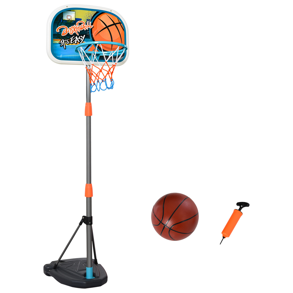 HOMCOM Kids Adjustable Basketball Hoop Set Image 3