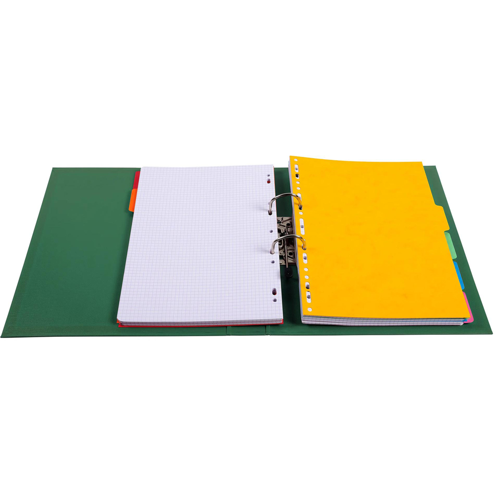 Exacompta PremTouch A4 Dark Green PVC Lever Arch File 10 Pack Image 3