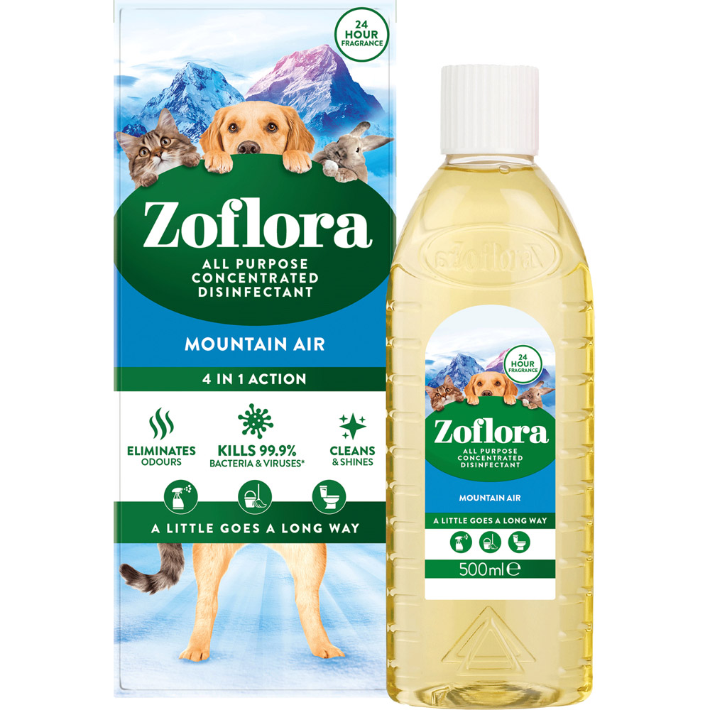 Zoflora Mountain Air Conc Dis 500ml Image 2