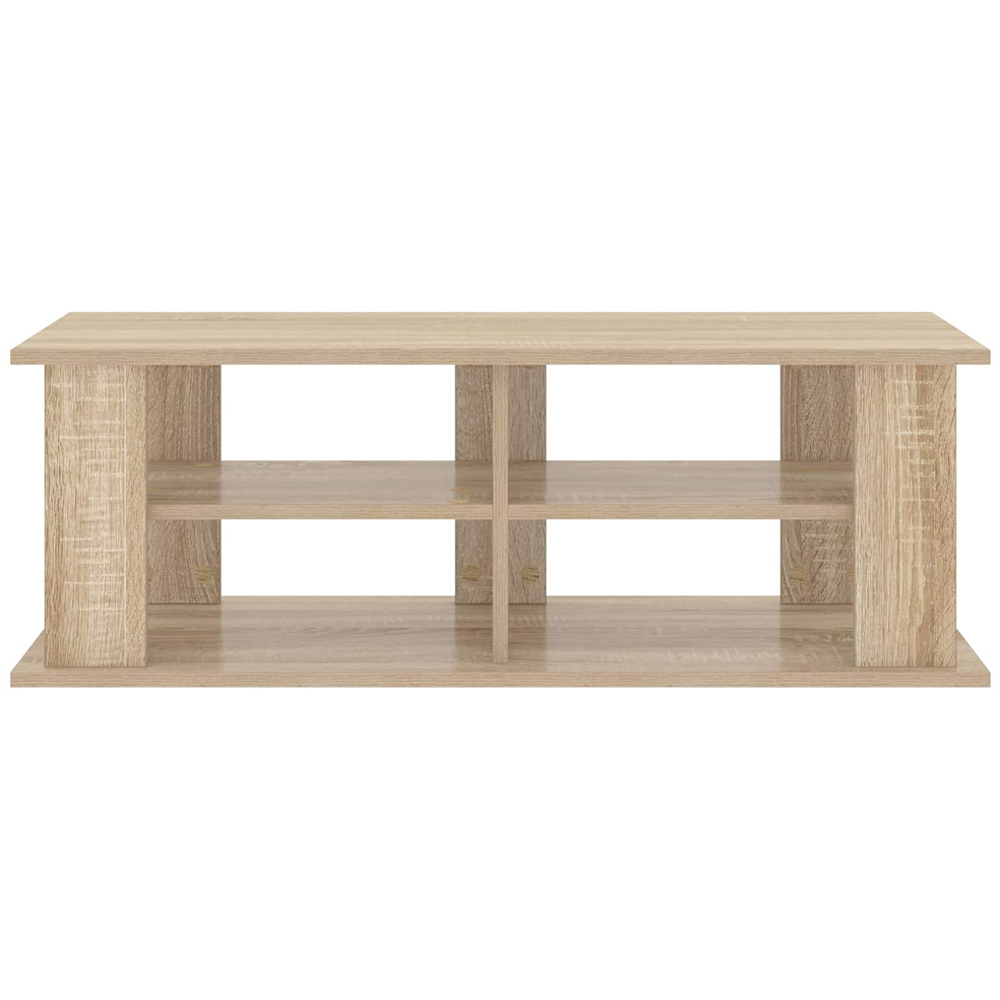 vidaXL 2 Shelf Sonoma Oak TV Stand Image 5