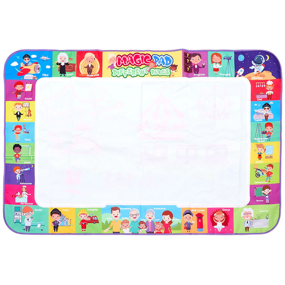 H&O Direct Kids Career Theme Water Doodle Painting Mat Image 2