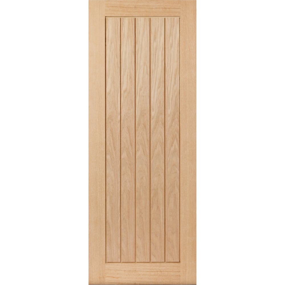 JB Kind Thames Oak Veneered Internal Door 2040 x 826mm Image 1