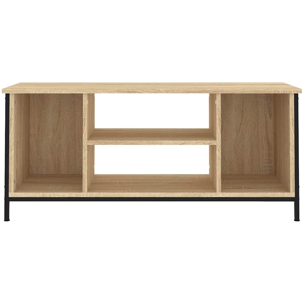 vidaXL 4 Shelf Sonoma Oak TV Cabinet Image 5