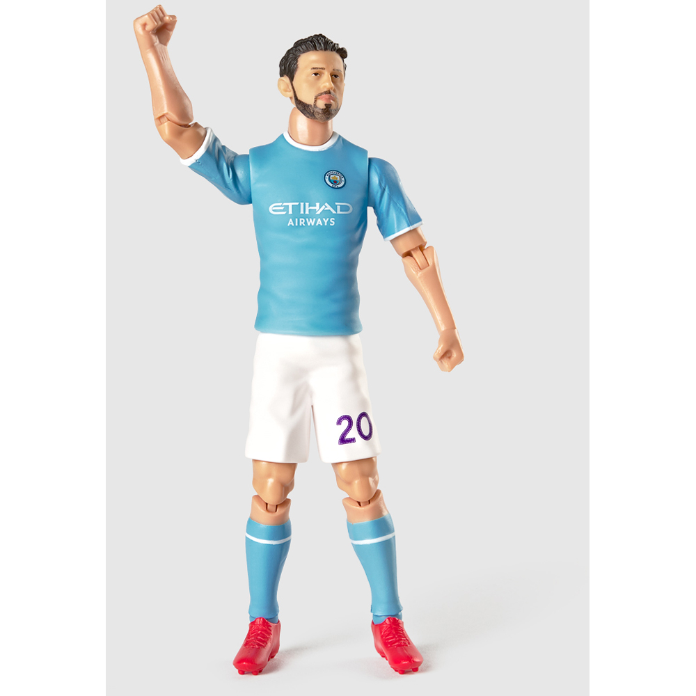 Banbo Bernardo Silva Manchester City Fully Articulated Football Figurine Image 6