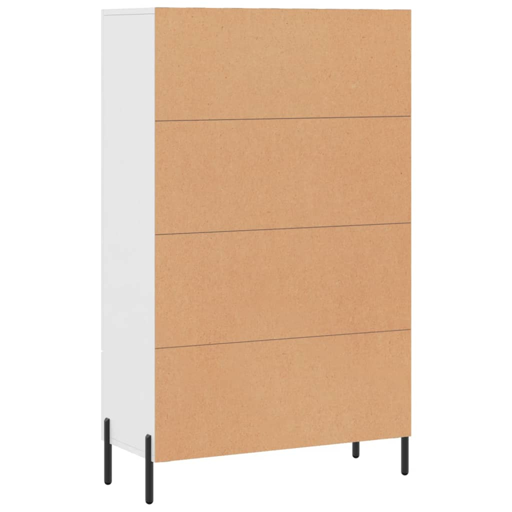 vidaXL 2 Door 2 Drawer White Highboard Image 8