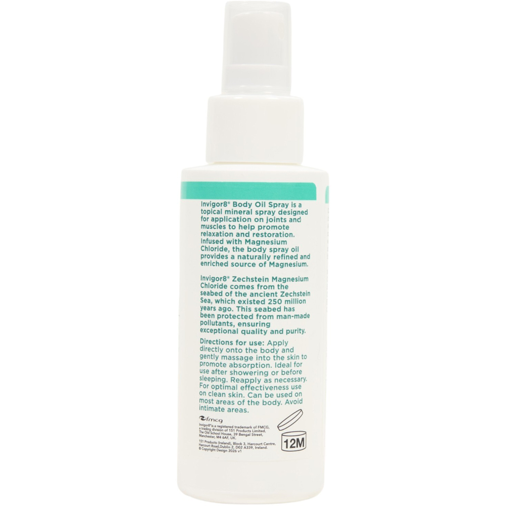 Invigor8 Magnesium Original Body Oil Image 6