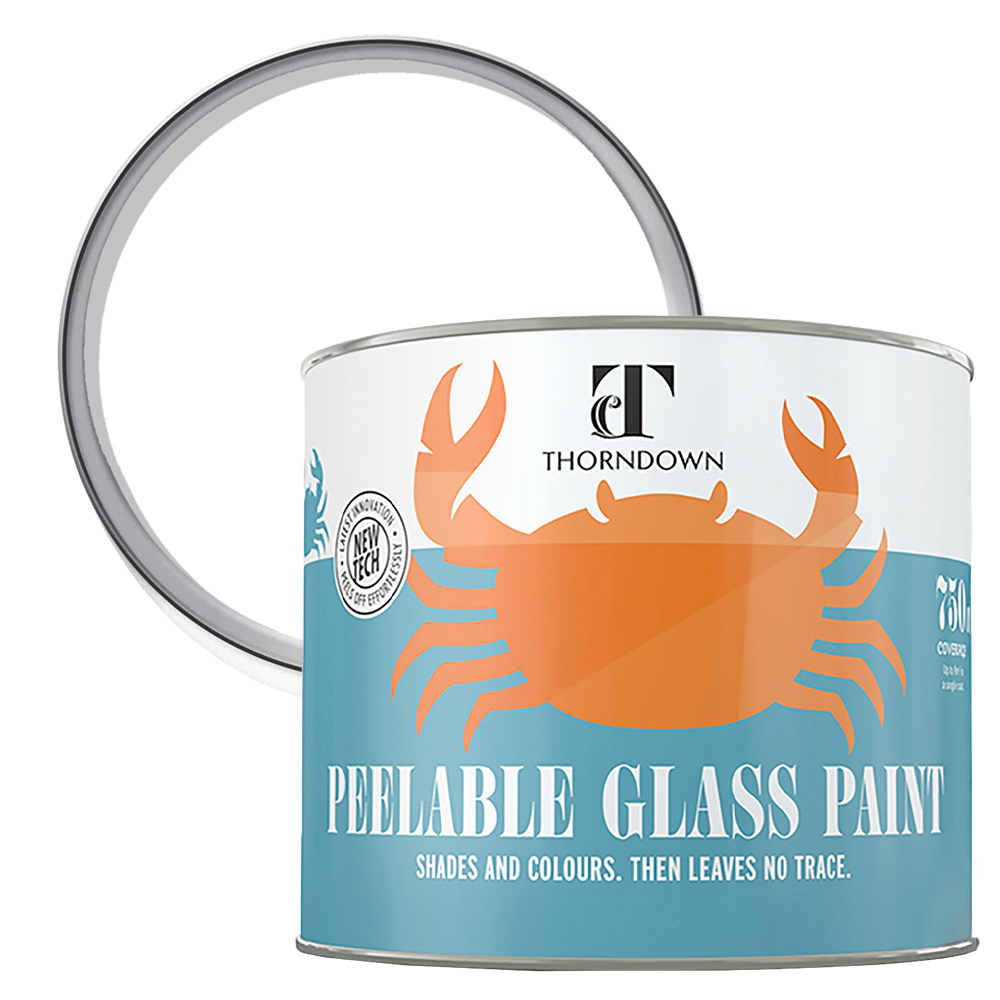 Thorndown Swan White Peelable Glass Paint 750ml Image 1