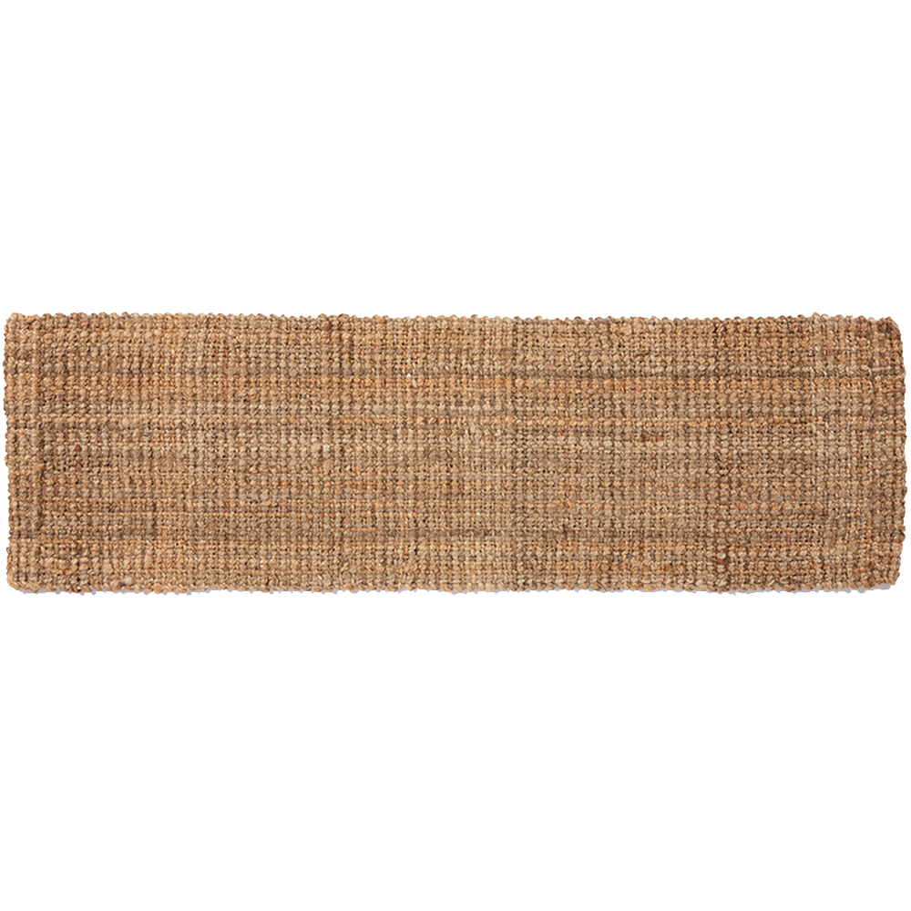 Whitefield Natural Jute Textured Boucle Runner Image 1