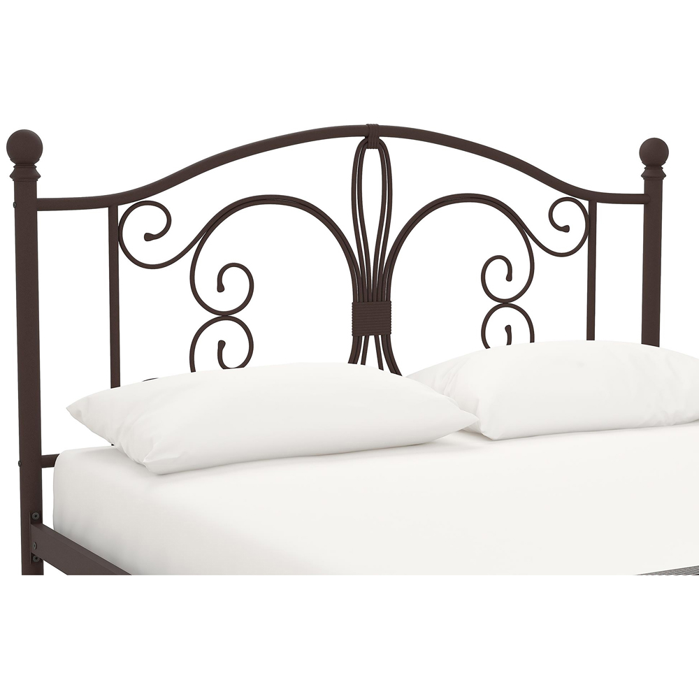 Dorel Bombay Double Bronze Metal Bed Frame Image 4