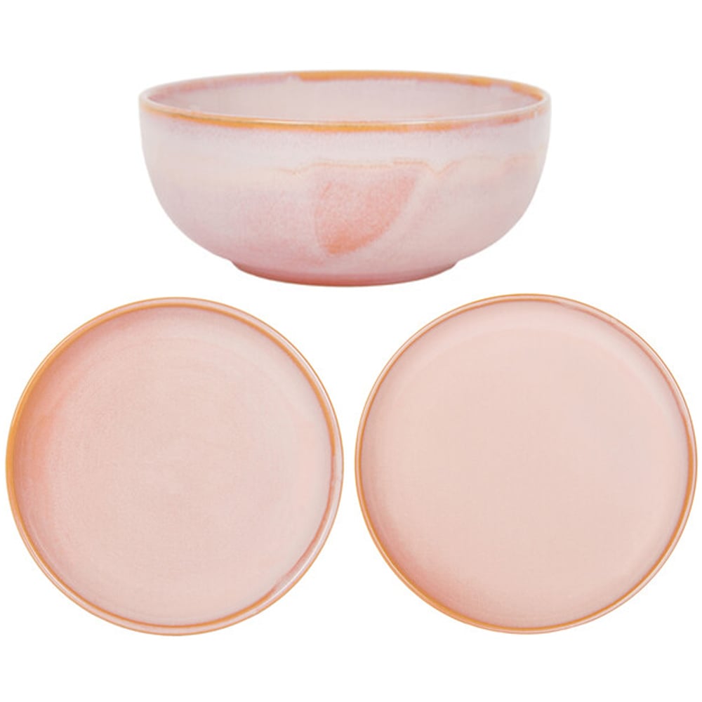 12 Piece Mason Dinner Set Blush - Blush Image 1