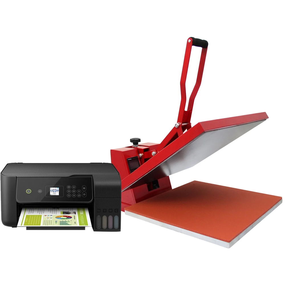 PixMax Clam Heat Press 50cm and Printer Set Image 1