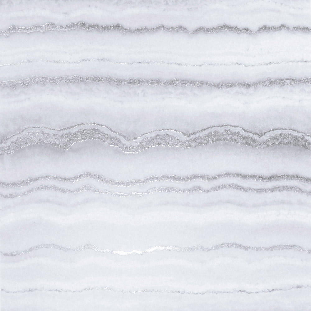 Arthouse Mineral Stripe White and Silver Wallpaper Image 1