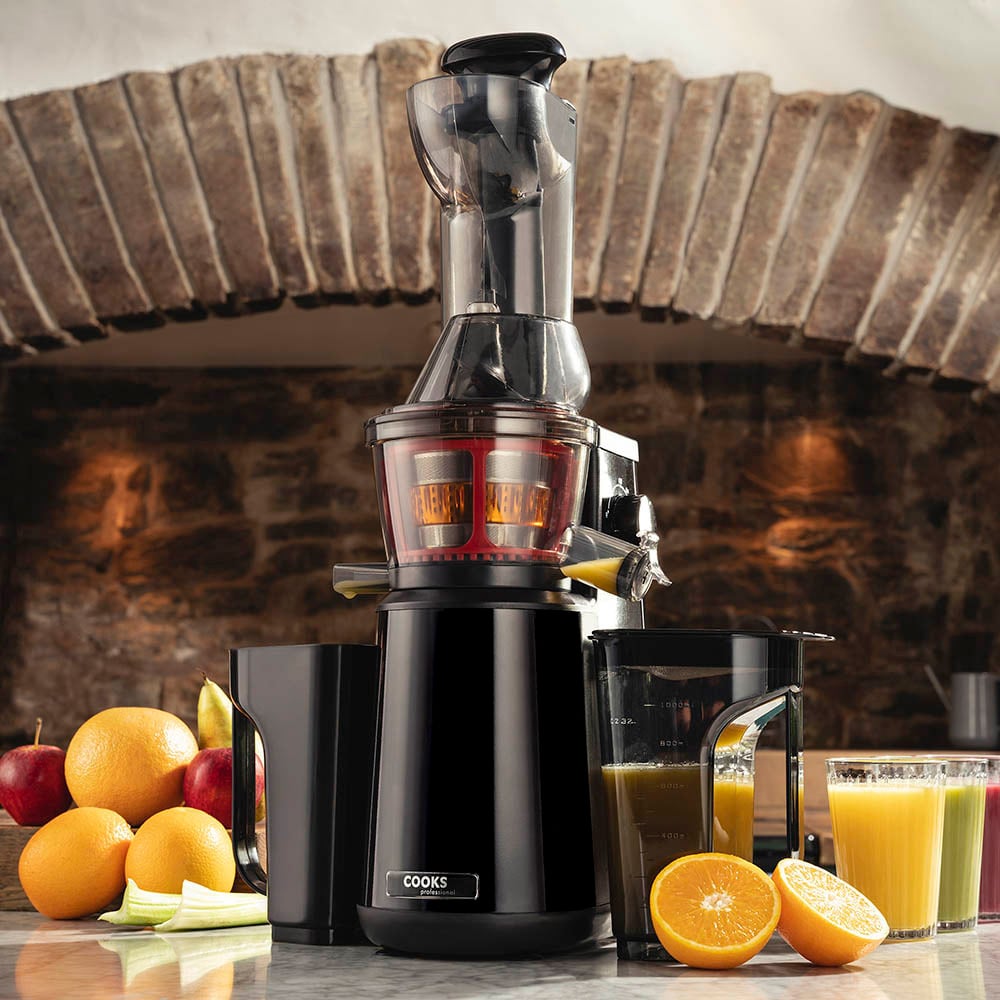 Cooks Professional K209 Black Slow Masticating Juicer 400W Image 2