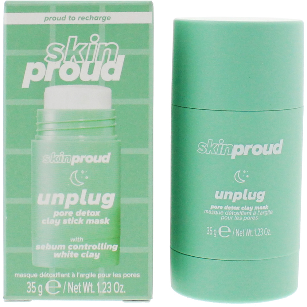 Skin Proud Unplug Pore Detox Clay Stick Mask 35g Image 2