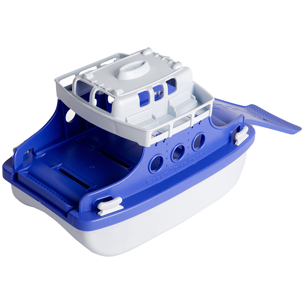 Bigjigs Toys OceanBound Ferry Boat Blue Image 2