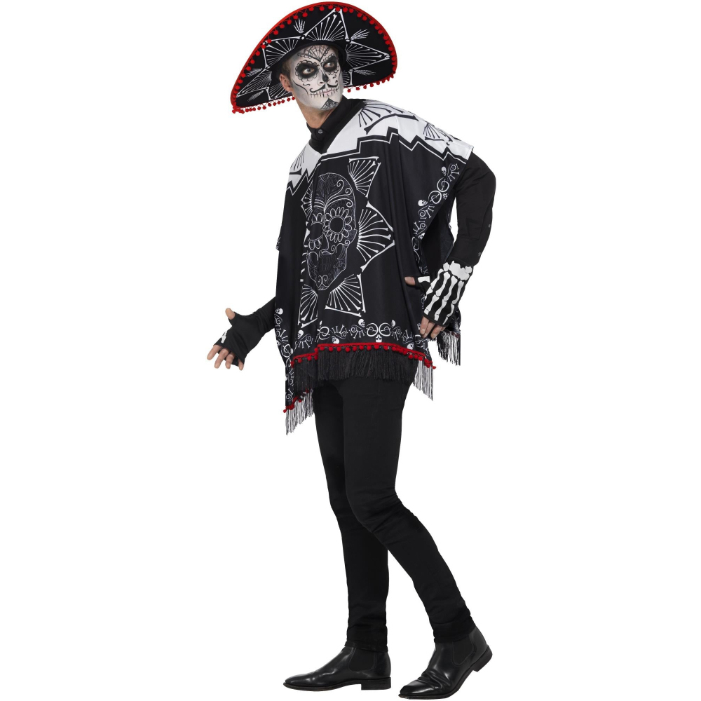 Rubies Day Of The Dead Adults Bandit Halloween Costume Image 3