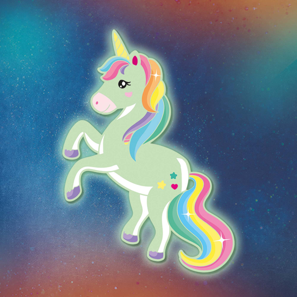 SES Creative Explore Glowing Unicorns Image 5