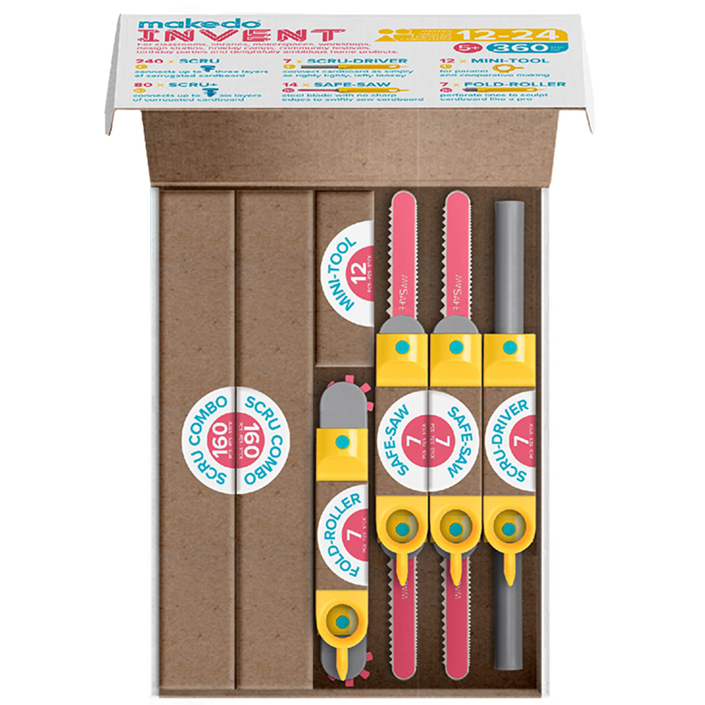 Makedo Invent Construction Tool Set 360 Piece Image 3