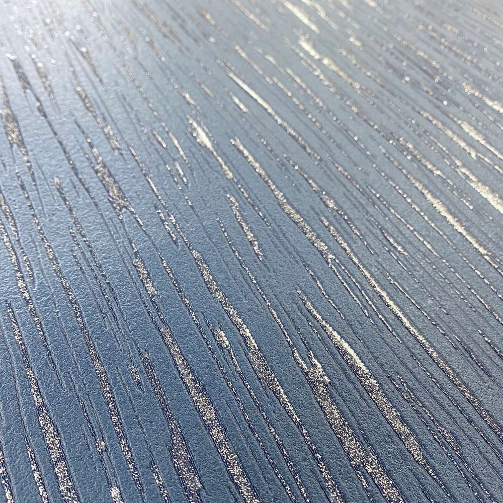 Muriva Rosalind Nala Blue Textured Wallpaper Image 3