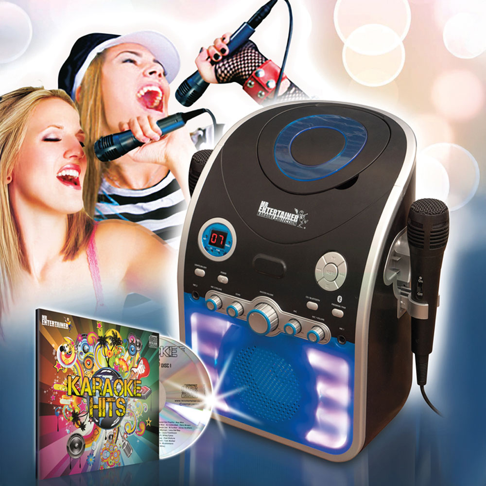 St Helens Mr Entertainer Karaoke Machine with LED Light Image 6