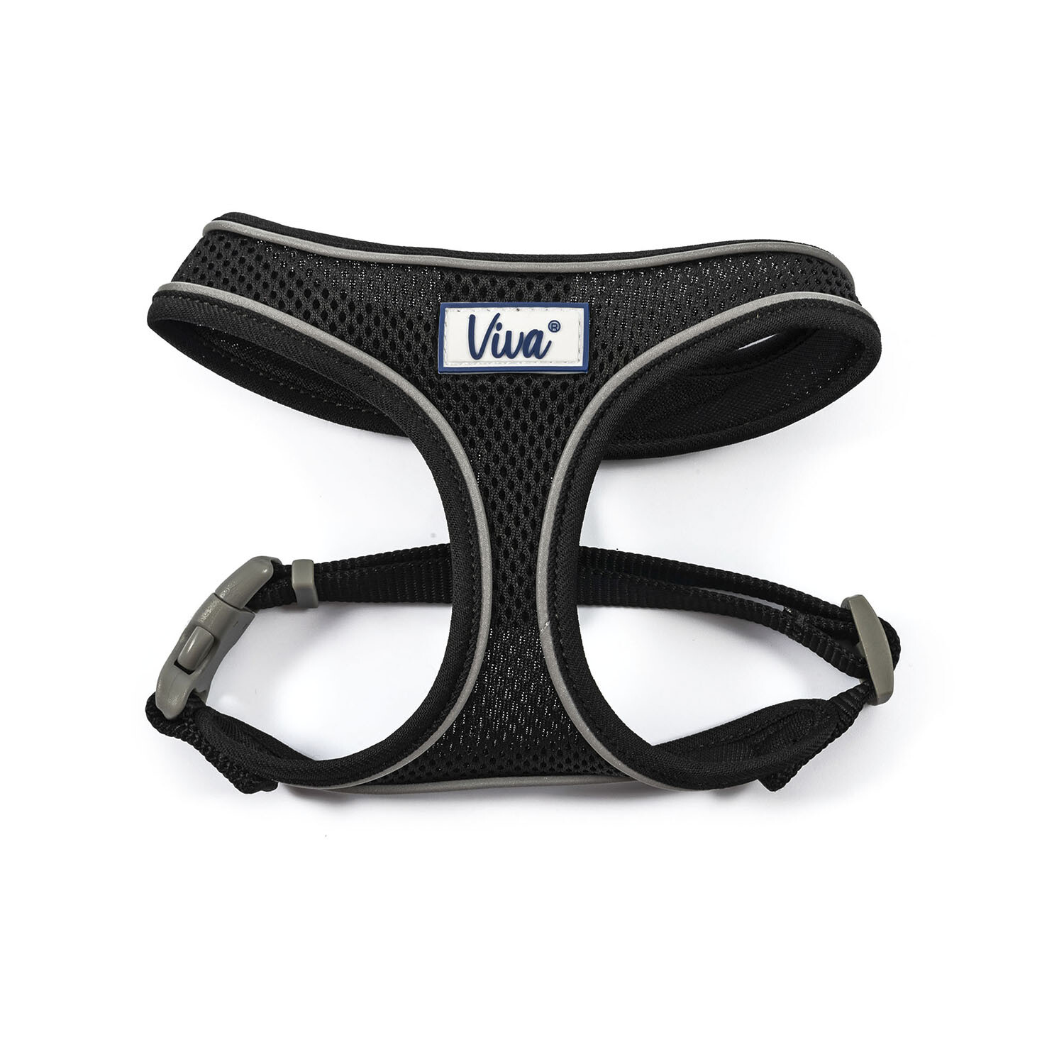 Comfort Mesh Dog Harness - Black / Large Image 1