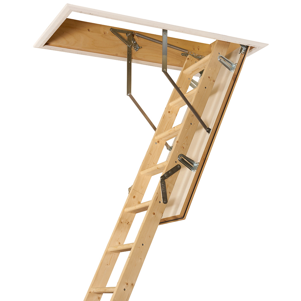 TB Davies EuroFold Timber Loft Ladder Image 3
