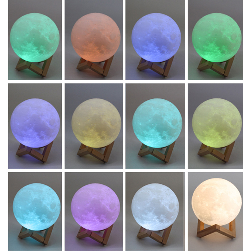 Avilo USB Rechargeable Moon Lamp Image 5