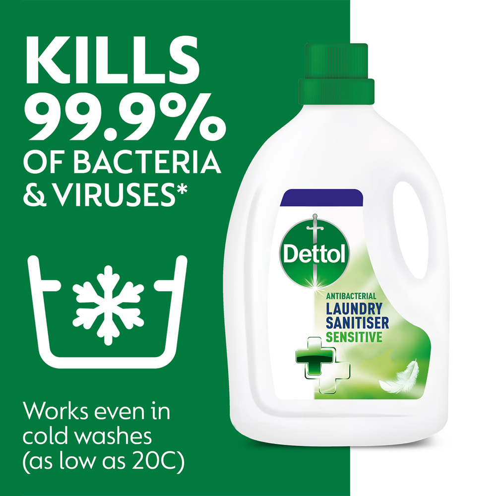 Dettol Antibacterial Laundry Sanitiser 1.5L 1.5L Image 3