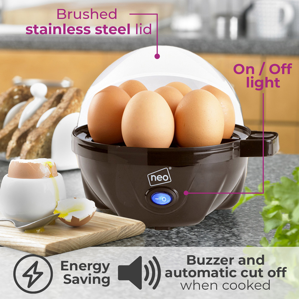 Neo Stainless Steel Electric Egg Boiler Image 4