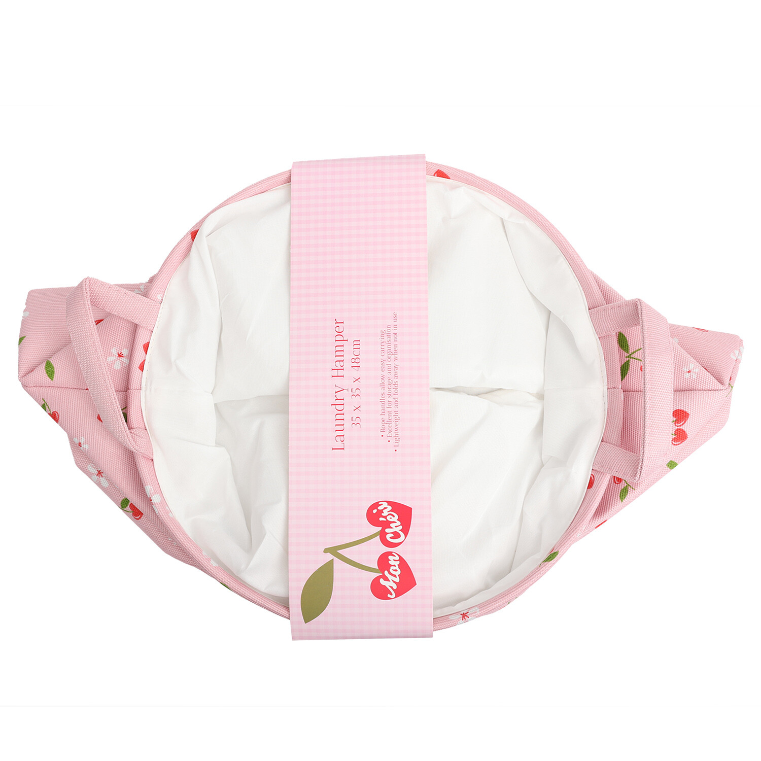 Mon Cheri Laundry Hamper - Pink Image 1