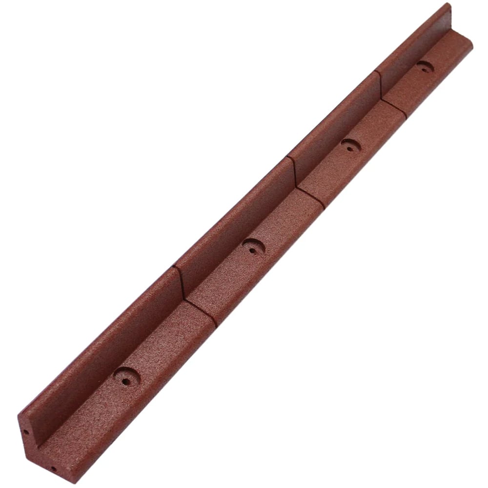 MonsterShop Terracotta 4ft 18 Pack Flexible Lawn Edging Image 1