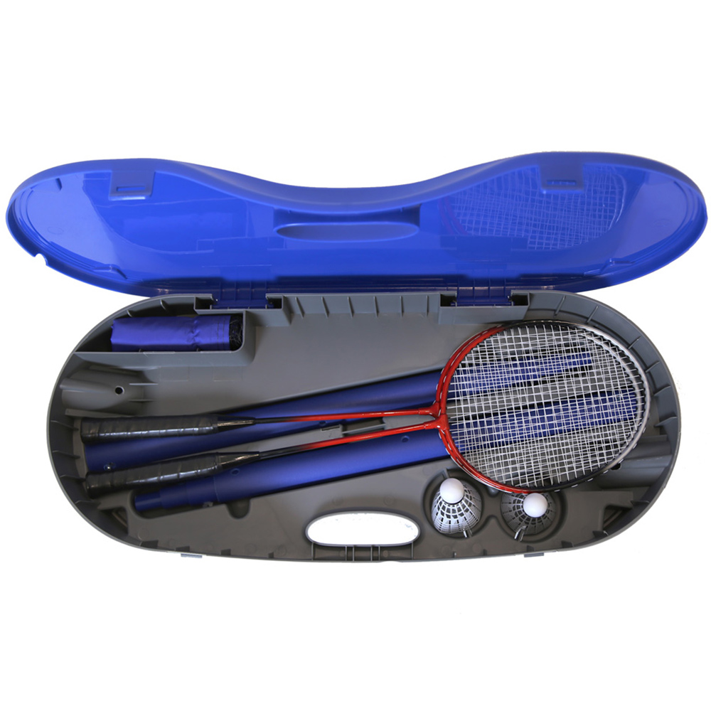 Charles Bentley Badminton Set with Tennis Net Image 5