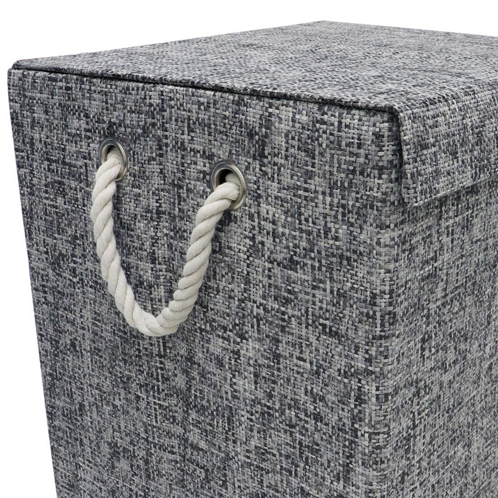 JVL Urban Paper Foldable Laundry Hamper Image 4